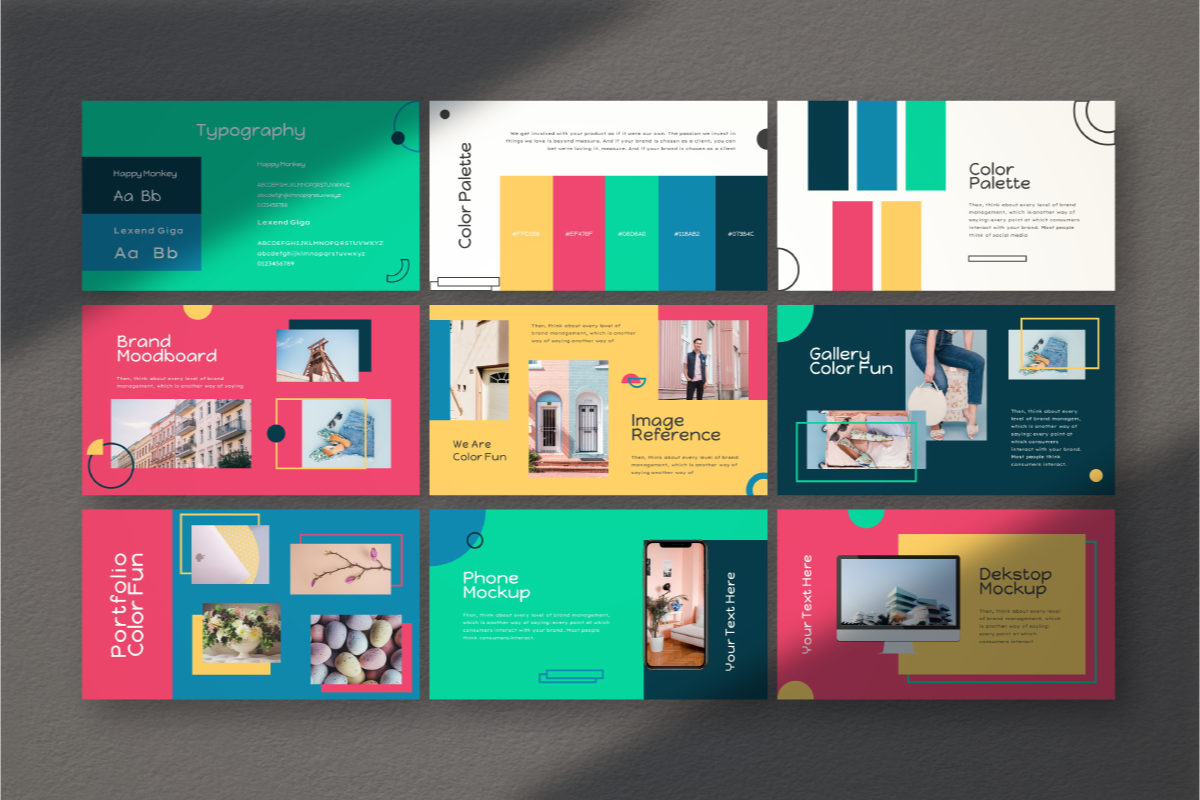 Color Fun Keynote Template, a Presentation Template by Inkofert (Photo 3 of 9)