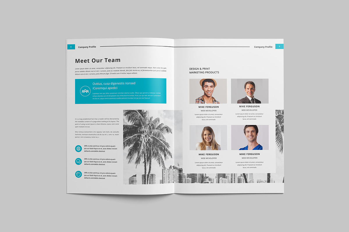 Brochure Design, a Brochure Template by Tanber Hossen (Photo 5 of 13)