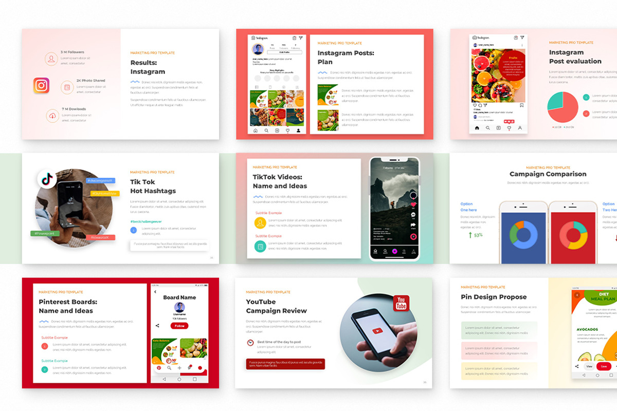Marketing PRO | Powerpoint Template, a Presentation Template by Zacomic Studios (Photo 6 of 10)