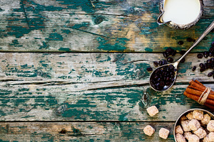 Coffee beans stock photo containing addiction and aroma
