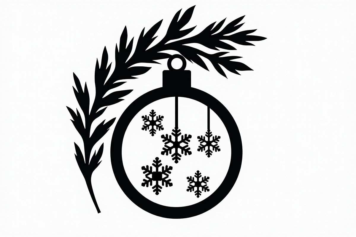 Christmas Ornament Laser Cut Bundle, a Graphic by Creativeshirt (Photo 7 of 16)