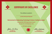 Certificates of Excellence, a Stationery Template by Zia Grfx (Thumbnail 10 of 10)