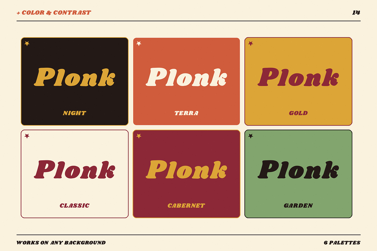 PLONK - Delicious Display Serif, a Serif Font by Lettra Studio (Photo 15 of 17)