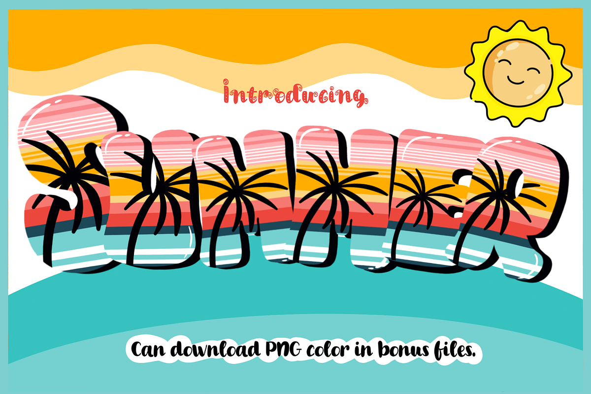 Summer-PNG fonts, a Symbol Font by It me digital art (Photo 1 of 6)