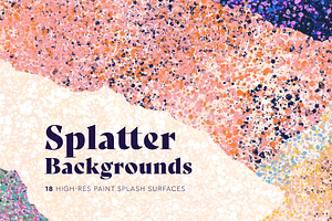 Splatter Backgrounds