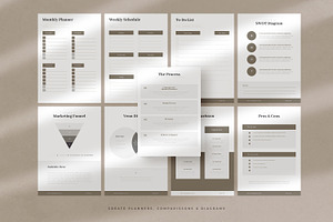 CANVA Workbook Templates