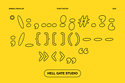 Bamble Bubble Graffiti Font, a Handwritten Font by GRVS Studio (Thumbnail 5 of 6)
