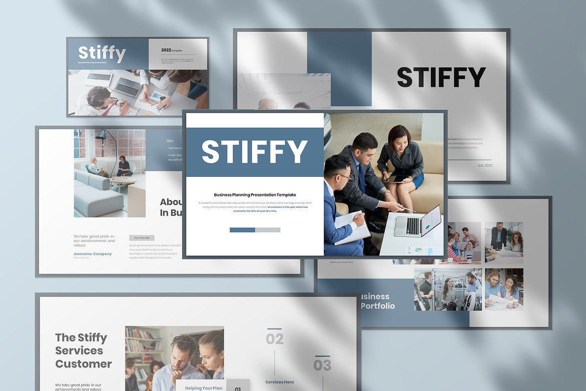 Stiffy Plan Business Presentation, a Presentation Template by Analogous Temp (Photo 1 of 5)