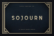 Sojourn Typeface, a Sans Serif Font by Tugcu Design Co. (Thumbnail 1 of 5)