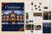 School Christmas Magazine Template, a Brochure Template by BrandPacks (Thumbnail 1 of 5)