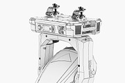 Stage Lighting Collection-14 PCS, an Object 3D Model by akerStudio (Thumbnail 46 of 309)