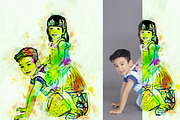 Advance Watercolor Effect, an Action Add-On by MRI STUDIO (Thumbnail 12 of 16)