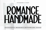 Romance Handmade, a Script Font by InermediaSTUDIO (Thumbnail 1 of 7)