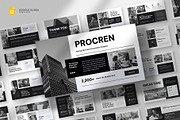 Startup Pitch Deck Google Slides, a Presentation Template by fluffstudio (Thumbnail 1 of 4)