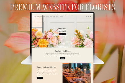 Premium Website Service for Business, a Shopify Template by Menekshev