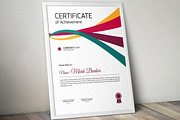 Certificate Word | PSD | AI, a Stationery Template by Curve Design (Thumbnail 6 of 6)
