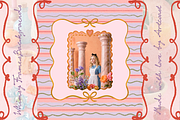 Whimsy Frames and Patterns, a Background Graphic by nadispasibenko (Thumbnail 3 of 9)