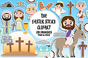 The Easter Story Clipart, a Person Illustration by Lime & Kiwi Designs (Thumbnail 1 of 2)