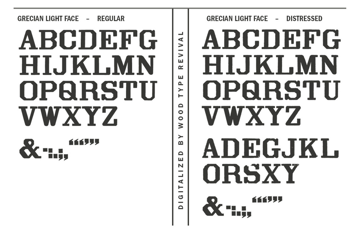 Grecian Light Face preview 3