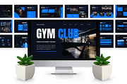 GYM Club - Fitness Google Slide, a Presentation Template by Deepslide Studio (Thumbnail 5 of 6)