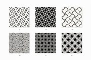 Concentric Seamless Patterns Bundle, a Pattern Graphic by Curly_Pat (Thumbnail 10 of 15)