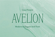 Avelion – Elegant Serif, a Font by Craft Supply Co. (Thumbnail 1 of 8)