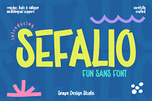 Sefalio - Fun Sans Font