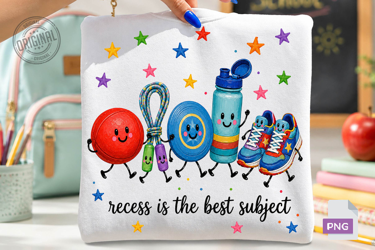 Back to School Png Design Bundle, a Seasonal Illustration by CreationArt (Photo 4 of 11)