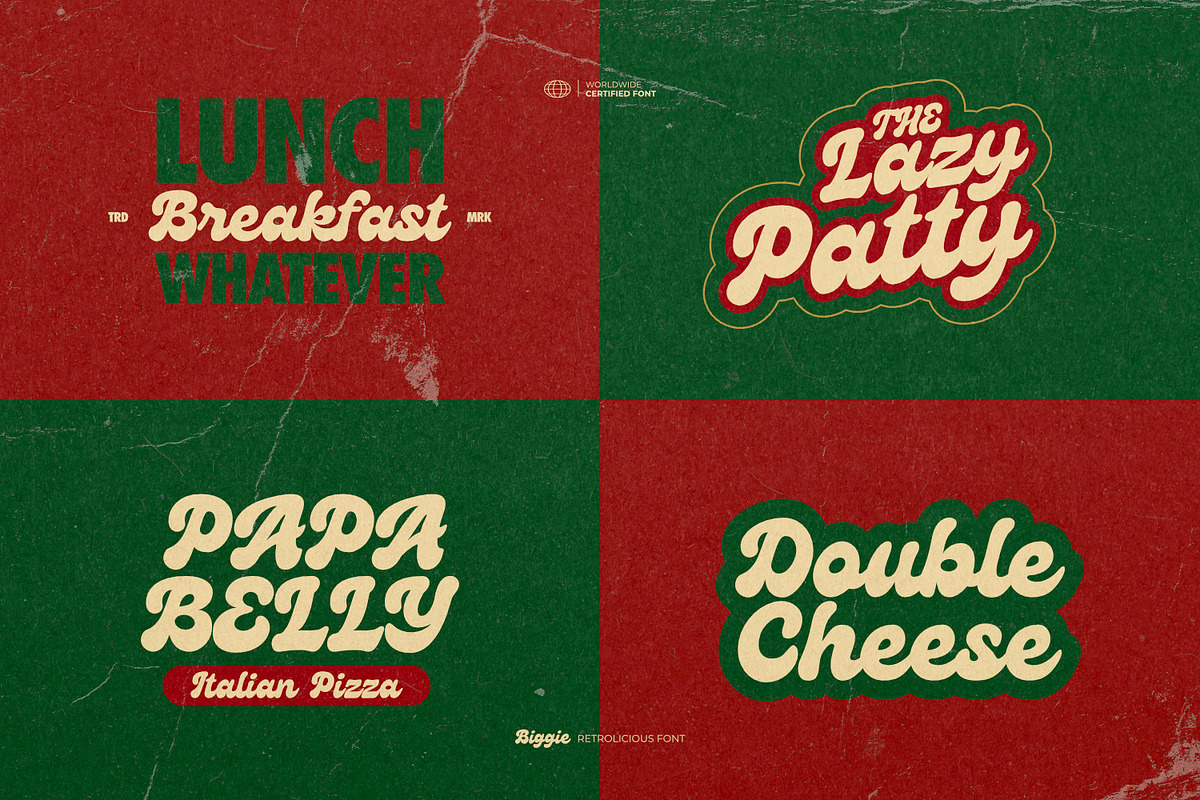 Biggie - Retrolicious Font, a Script Font by ikiiko (Photo 5 of 7)