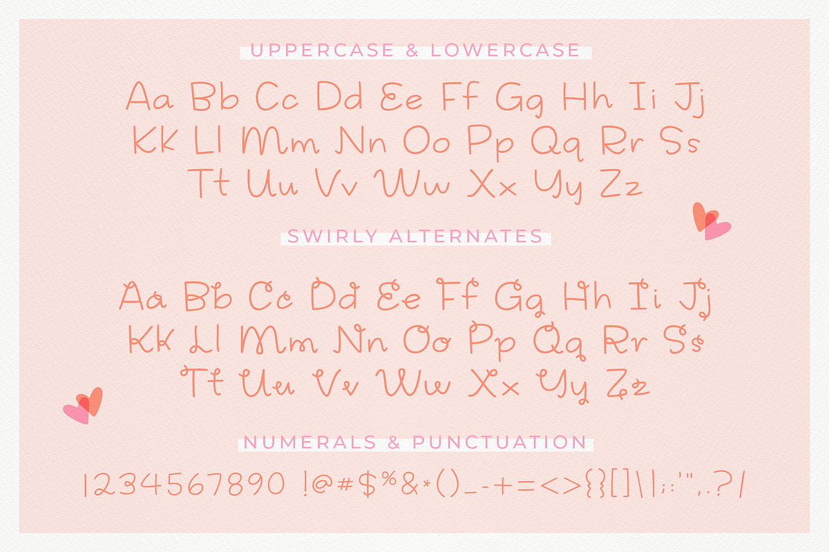 Good Graces | a cute & playful font preview 2