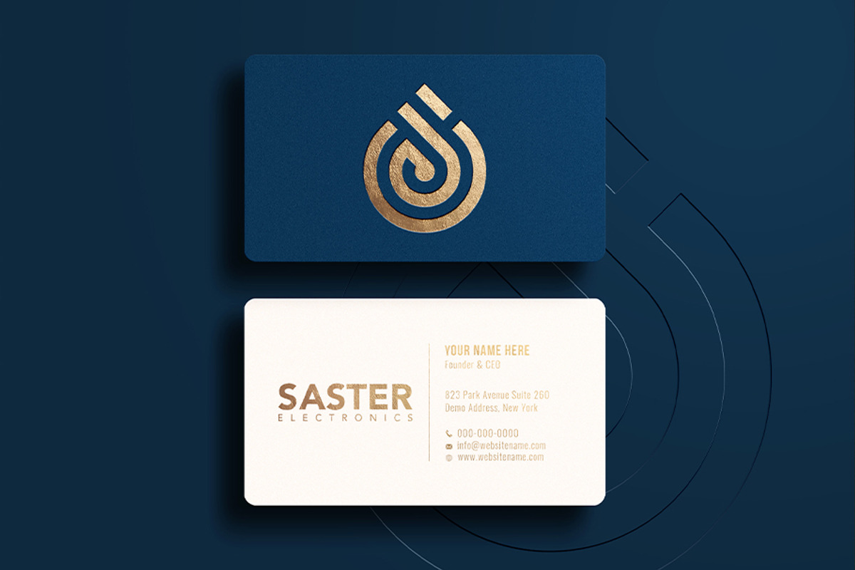 20 Gold Foil Business Card Mockup, a Product Mockup by Ovious.studio (Photo 6 of 15)