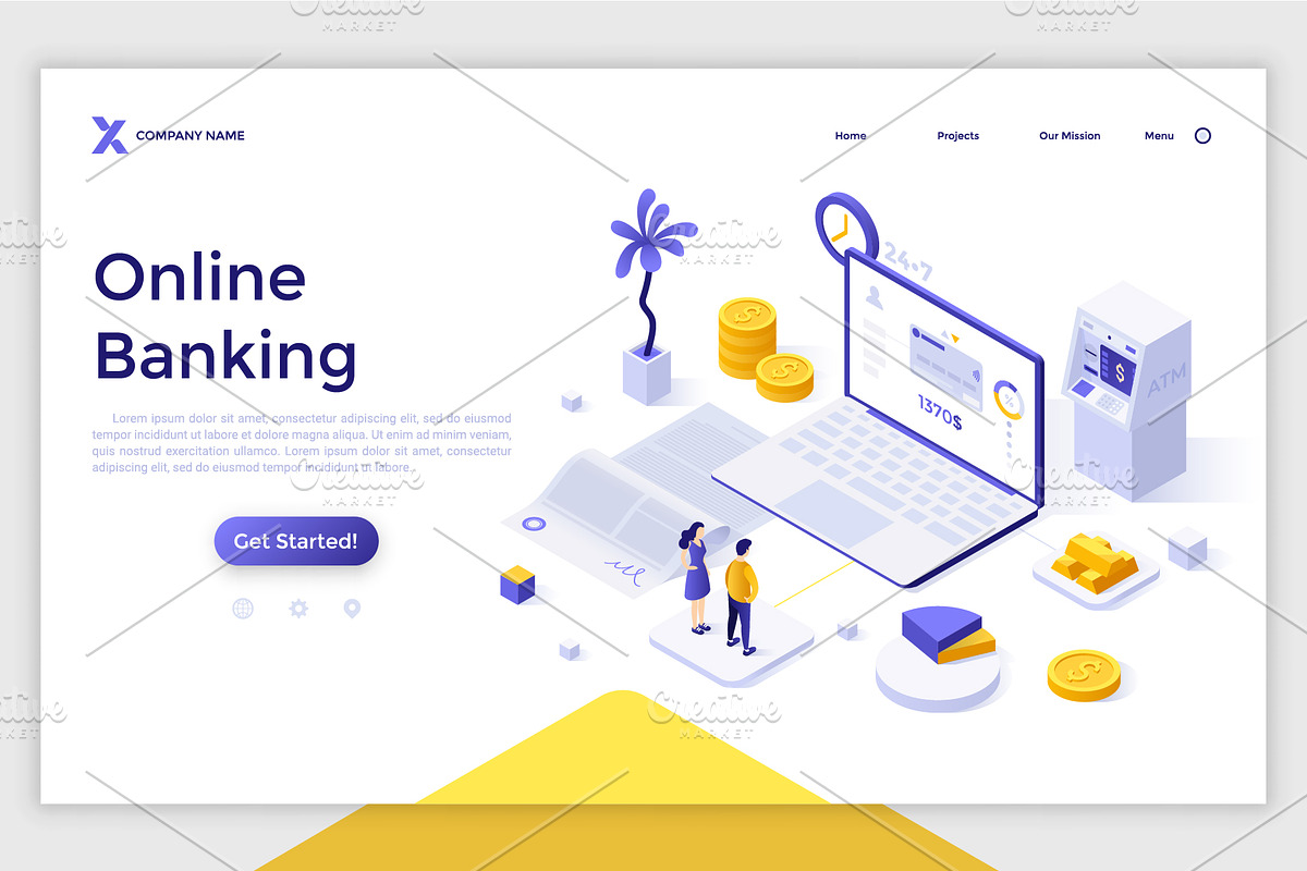 Isometric Solutions Mini. Part 18, a Templates & Theme by Andrew Kras Design (Photo 19 of 22)
