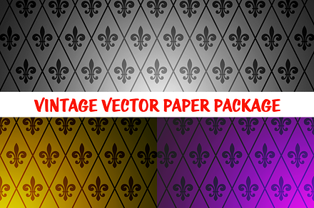 3 Fantastic Exclusive Retro Patterns