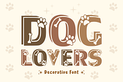 Doggy - Cartoon Font Type, a Font by KiddoGlyphs Studio (Thumbnail 2 of 3)