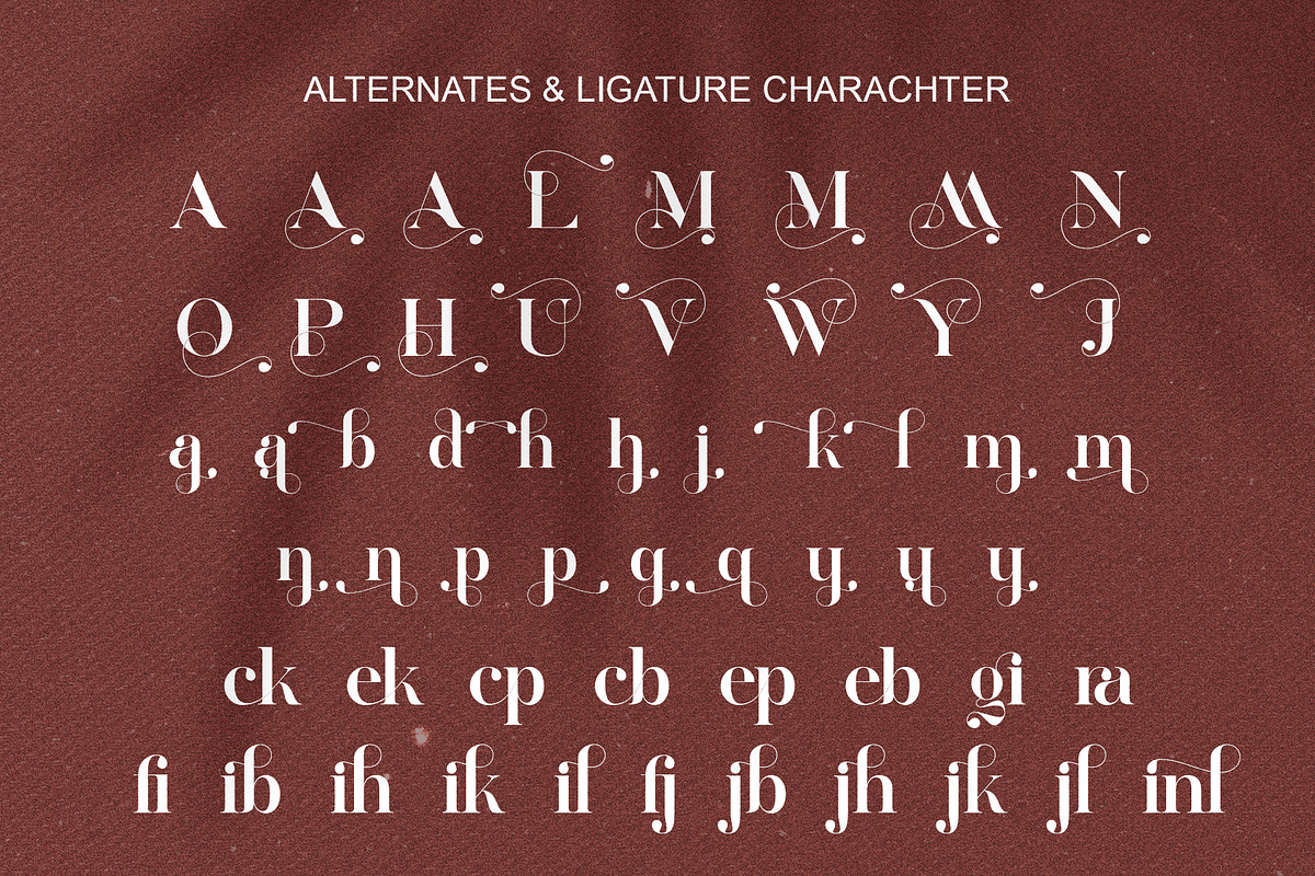 Magich Modern Serif Typeface, a Serif Font by Alfinart (Photo 9 of 10)