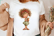 Whimsical Summer Kids Clipart, a Seasonal Illustration by CreationArt (Thumbnail 6 of 7)