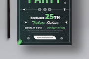 Christmas Party Flyer Layout, a Flyer Template by MightyDesign (Thumbnail 5 of 8)