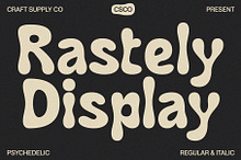 Rastely – Funky Typeface