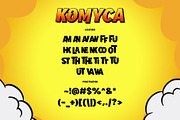 Komyca Layered Comic Typeface, a Sans Serif Font by alit design (Thumbnail 11 of 17)