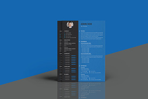 Minimal Resume Template Design