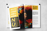 Magazine Layout Template, a Magazine Template by Grkic Creative (Thumbnail 7 of 13)