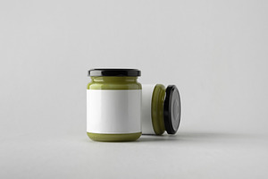 Pumpkin seed butter mockup JPEG, a Food & Drink Photo by Shablon