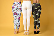 Three Girls Leggings Mock-Up Set, a Product Mockup by PSD Market (Thumbnail 6 of 10)