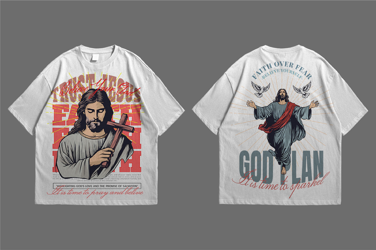 Christian Quotes Designs, a Person Illustration by Baleee (Photo 9 of 10)