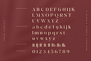 SALE! Vodan | Classic Stencil Font, a Serif Font by Pentagonistudio (Thumbnail 10 of 10)
