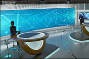 TV Studio Collection Vol 6 - 2 PCS, an Architecture 3D Model by akerStudio (Thumbnail 85 of 98)