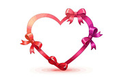 Valentine Heart Frame Bow Collection, a Person Illustration by Designer_Momina (Thumbnail 16 of 17)