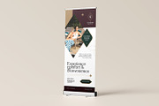 Gandhara Sanctuary - Roll Up Banner, a Print Template by Fannan Studio (Thumbnail 3 of 3)