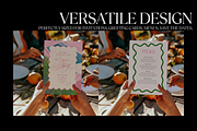 Summer Dinner 5x7 Card Mockup PSD, a Mockup by PhoebeCreates (Thumbnail 7 of 8)
