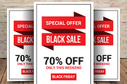 Black Friday Sale Flyer, a Flyer Template by graphicforest (Thumbnail 1 of 4)